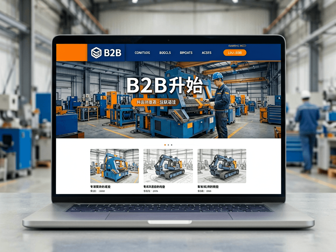 重工机械 B2B 平台